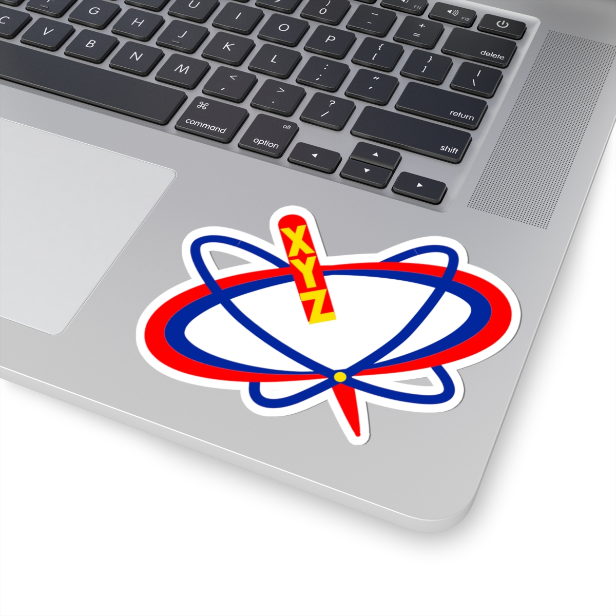 Brand Mark Sticker — “The Axis Puzzle” Logo Kiss-Cut Sticker - Image 8
