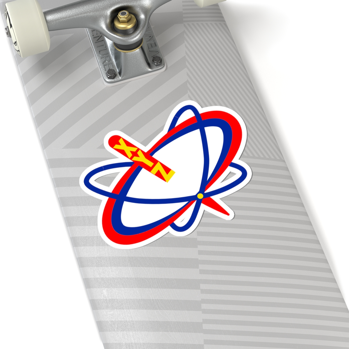 Brand Mark Sticker — “The Axis Puzzle” Logo Kiss-Cut Sticker - Image 11