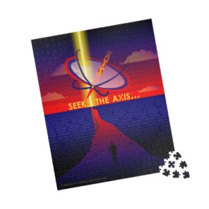 Seek The Axis Artwork Jigsaw Puzzle (520/1014 pcs)